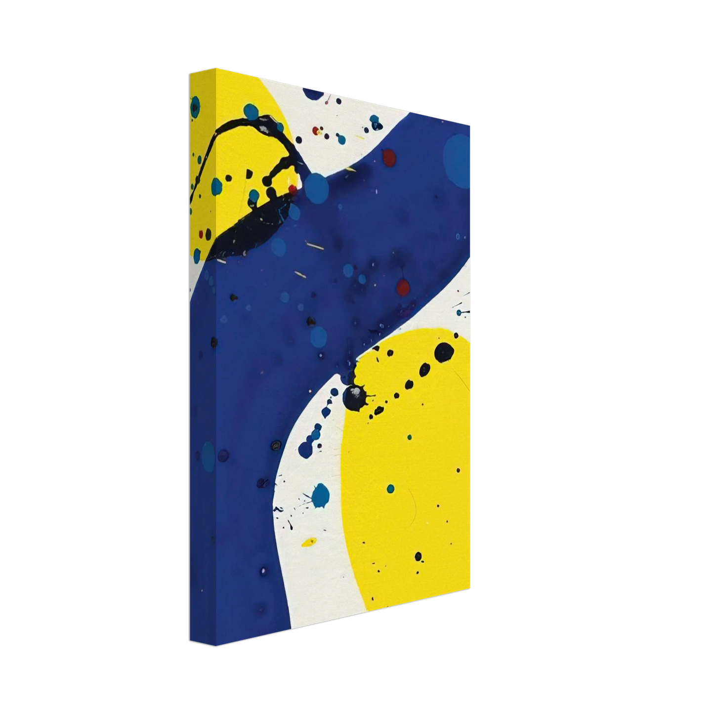 Sam Francis - Untitled  from Pasadena Box  Canvas - 40x60 cm / 16x24 inches-canvas