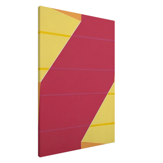 Larry Zox - Untitled Rotation Series - 1964 Canvas - 20x30 cm / 8x12 inches-canvas