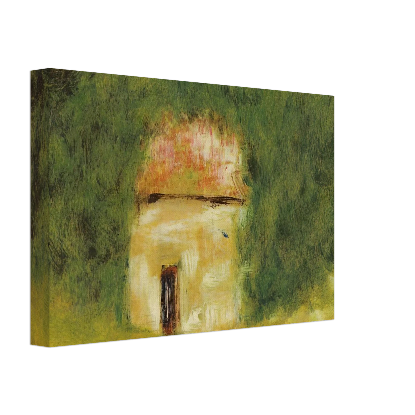 Pierre-Auguste Renoir - The Little House Canvas - 40x60 cm / 16x24 inches-canvas