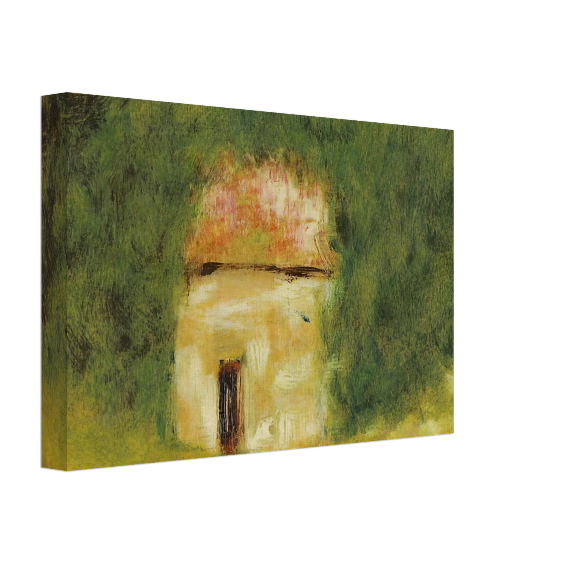 Pierre-Auguste Renoir - The Little House Canvas - 40x60 cm / 16x24 inches-canvas