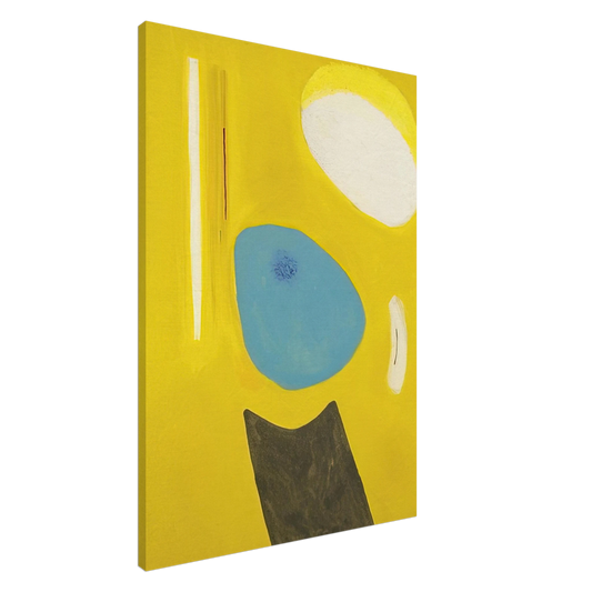 John Ferren - Three Rocks - 1949 Canvas - 20x30 cm / 8x12 inches-canvas