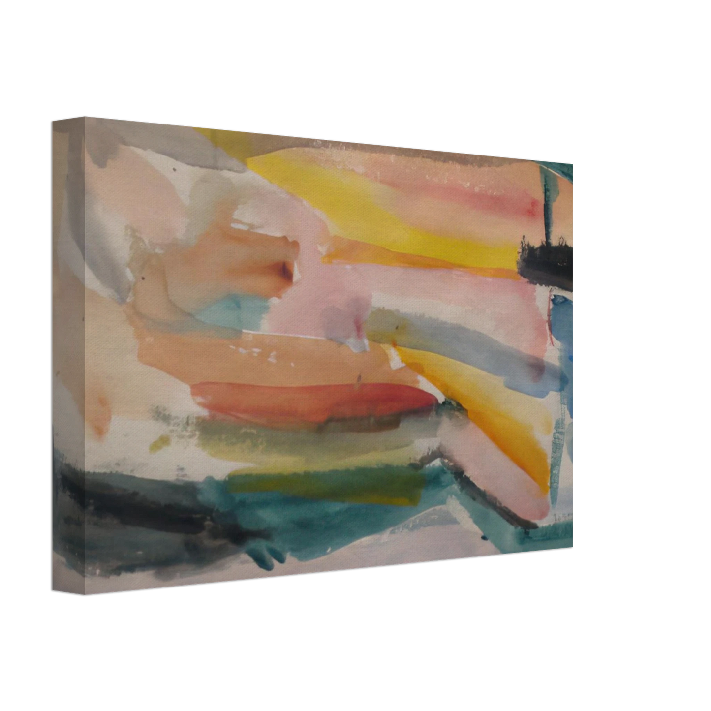 Alfred Manessier - Untitled - 1946 Canvas - 40x60 cm / 16x24 inches-canvas