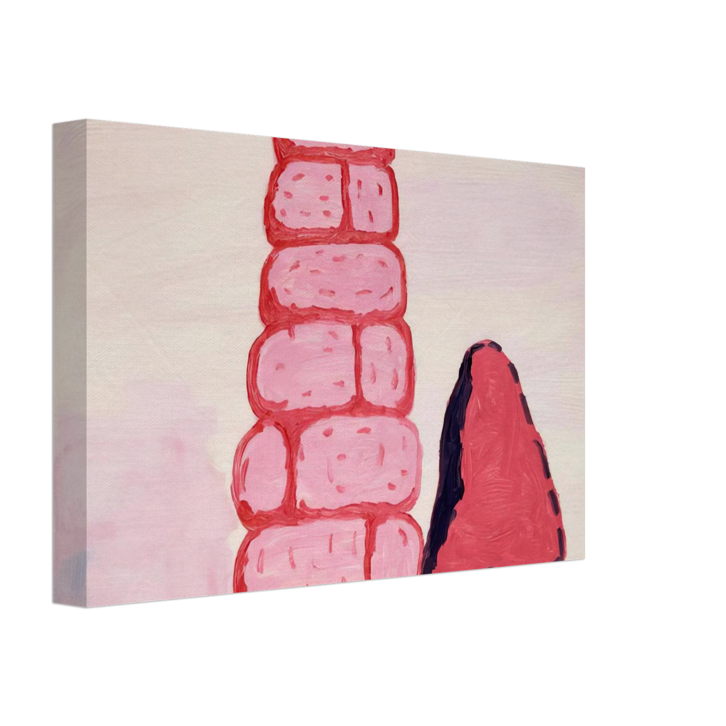 Philip Guston - UNTITLED WALL Canvas - 70x100 cm / 28x40 inches-canvas