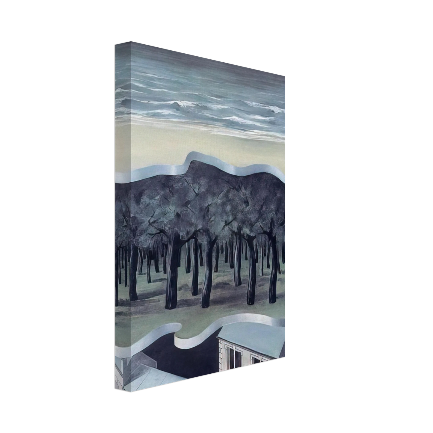 Rene Magritte - POPULAR PANORAMA 1926 Canvas - 40x60 cm / 16x24 inches-canvas