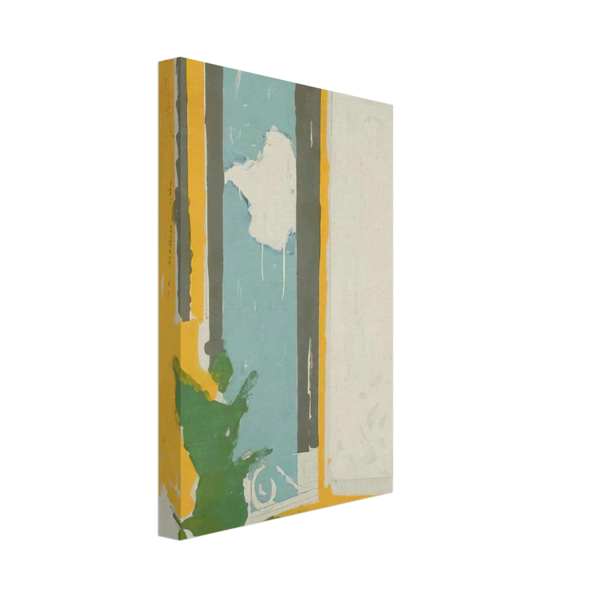 Mario Schifano - Interno  Esterno - 1976 Canvas - 40x60 cm / 16x24 inches-canvas