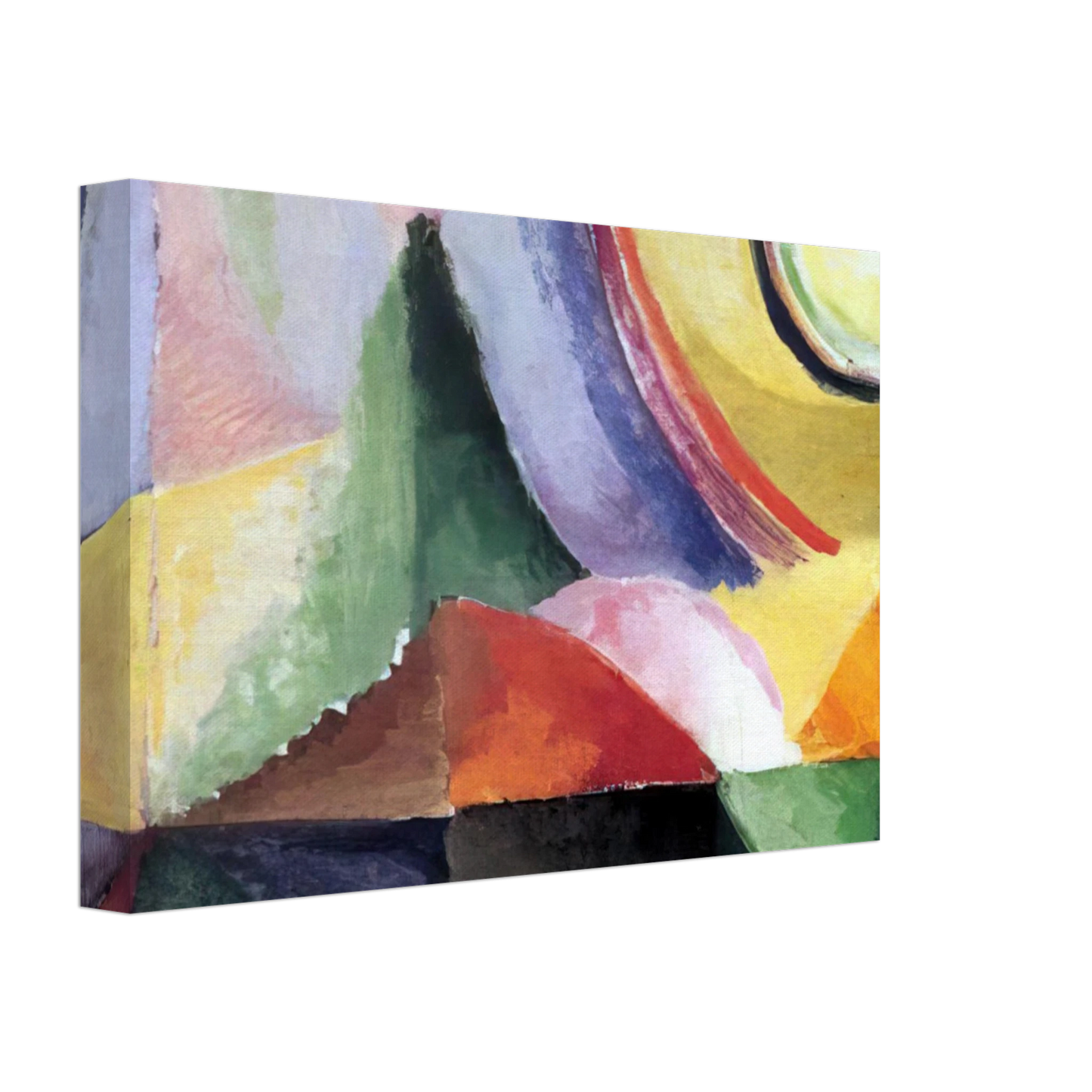 Sonia Delaunay - ELECTRIC PRISMS Canvas - 40x60 cm / 16x24 inches-canvas