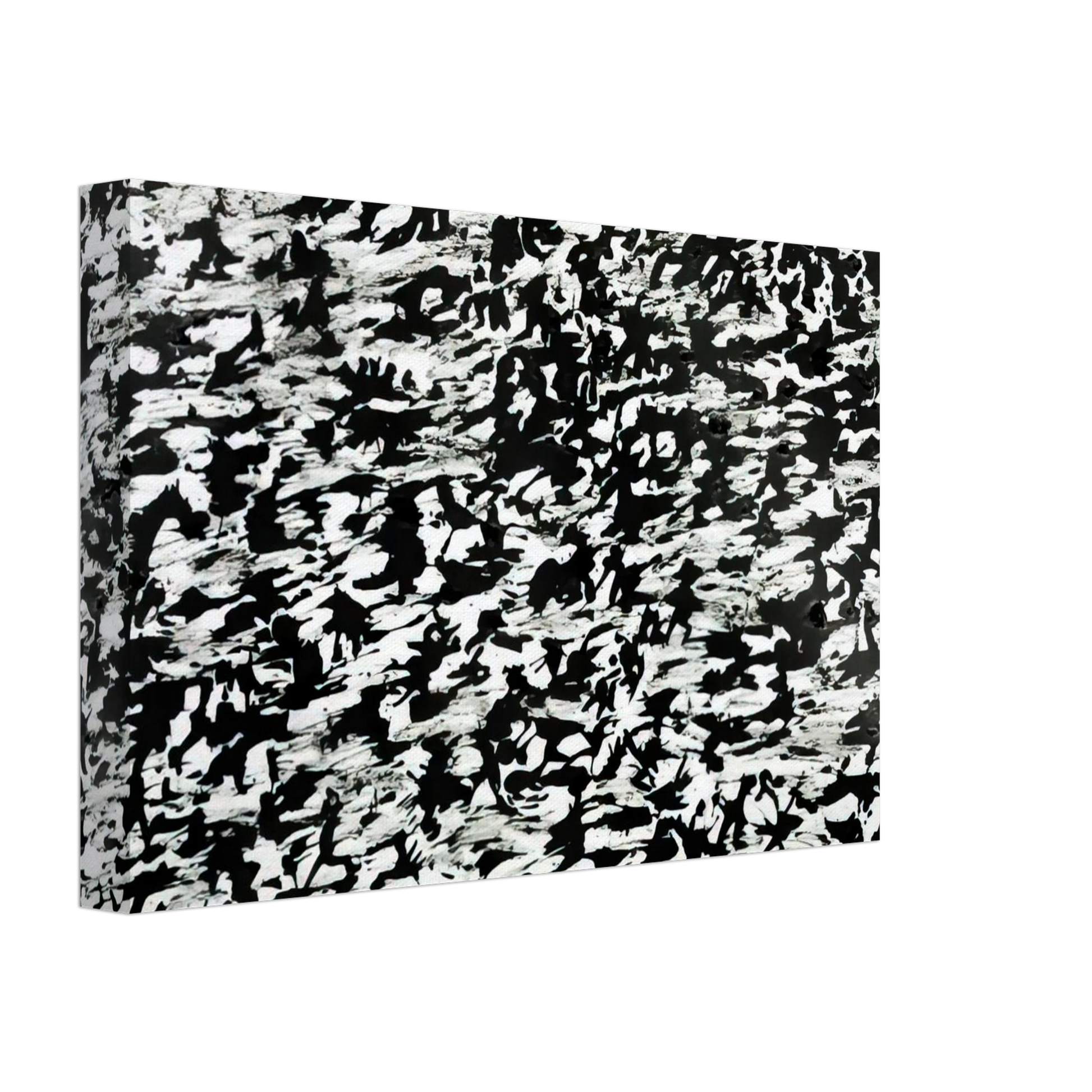 Henri Michaux - UNTITLED CHINESE INK DRAWING 1961 Canvas - 40x60 cm / 16x24 inches-canvas