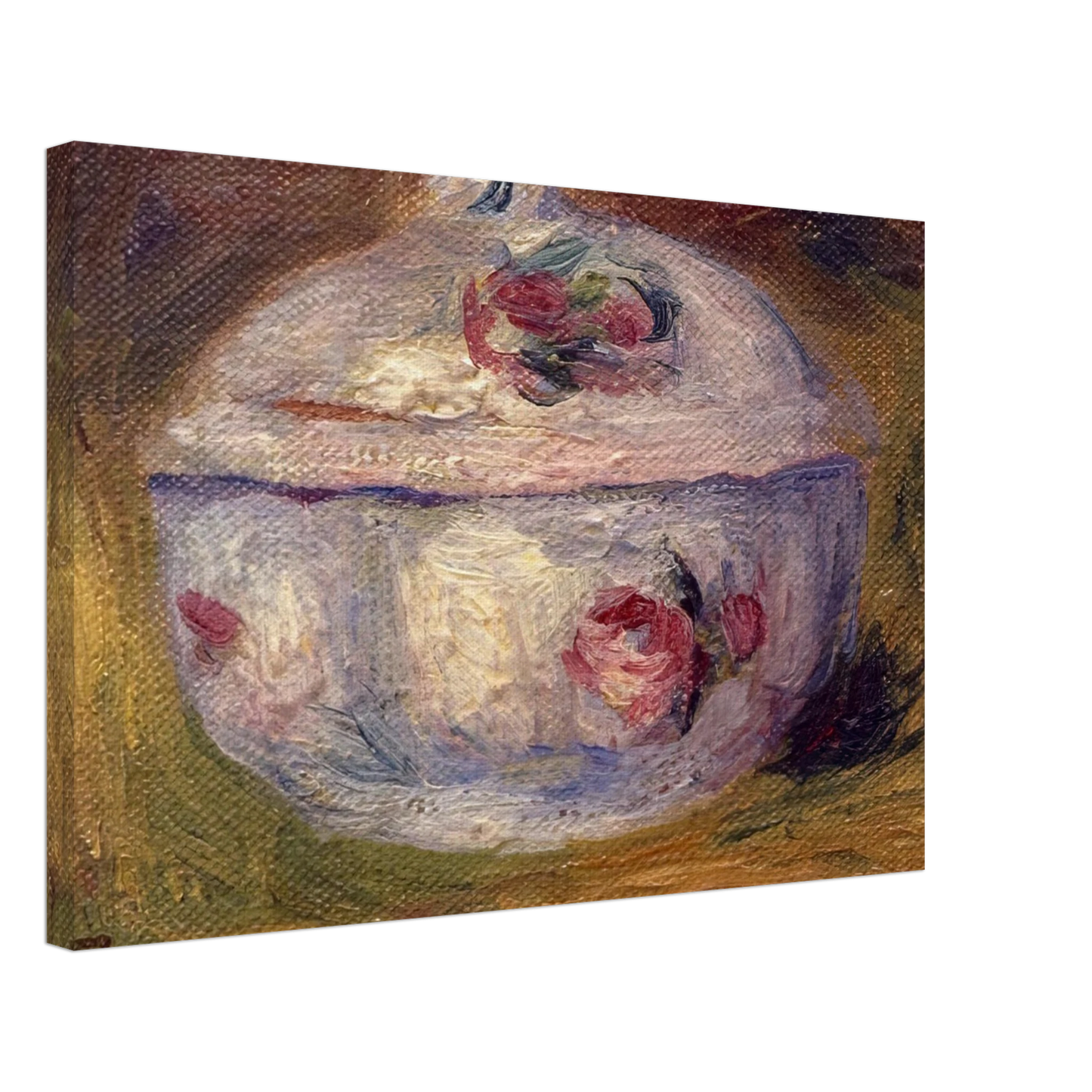 Pierre-Auguste Renoir - Sugar Bowl Canvas - 70x100 cm / 28x40 inches-canvas