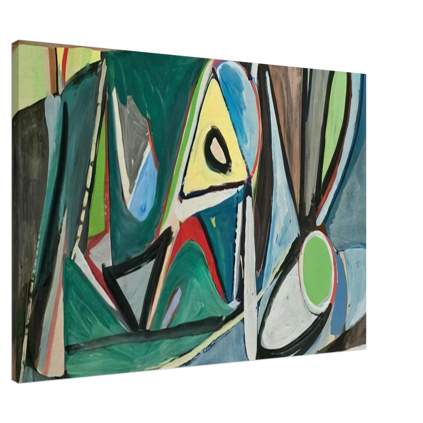 Bram van Velde - Montrouge - 1948 Canvas - 20x30 cm / 8x12 inches-canvas