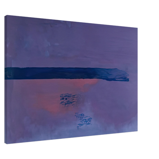 Helen Frankenthaler - Ebbing, 2002- Canvas - 20x30 cm / 8x12 inches-canvas