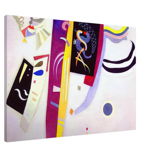 Wassily Kandinsky - ORANGE VIOLET 1935 Canvas - 20x30 cm / 8x12 inches-canvas