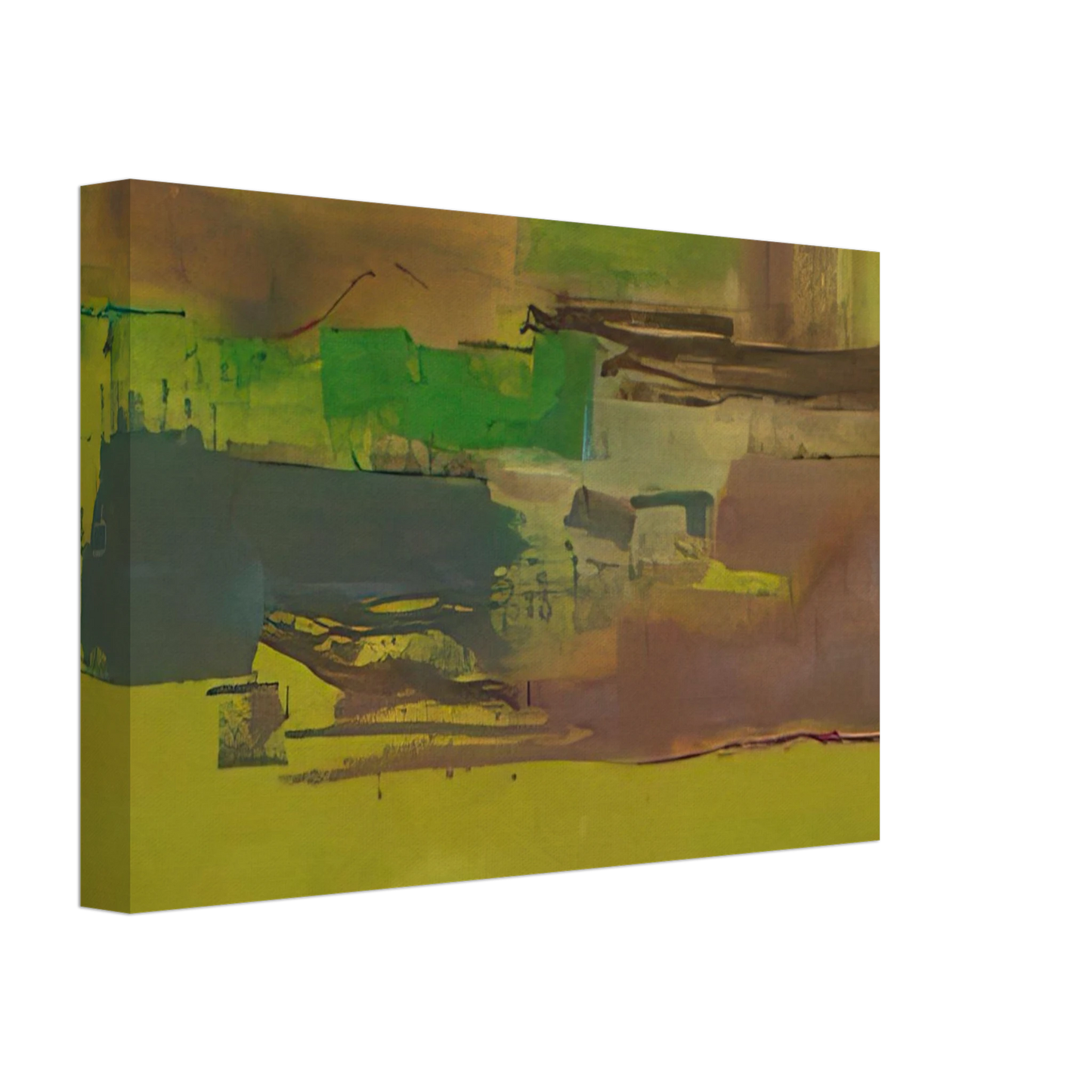 Helen Frankenthaler - August Deep - 1978 Canvas - 70x100 cm / 28x40 inches-canvas