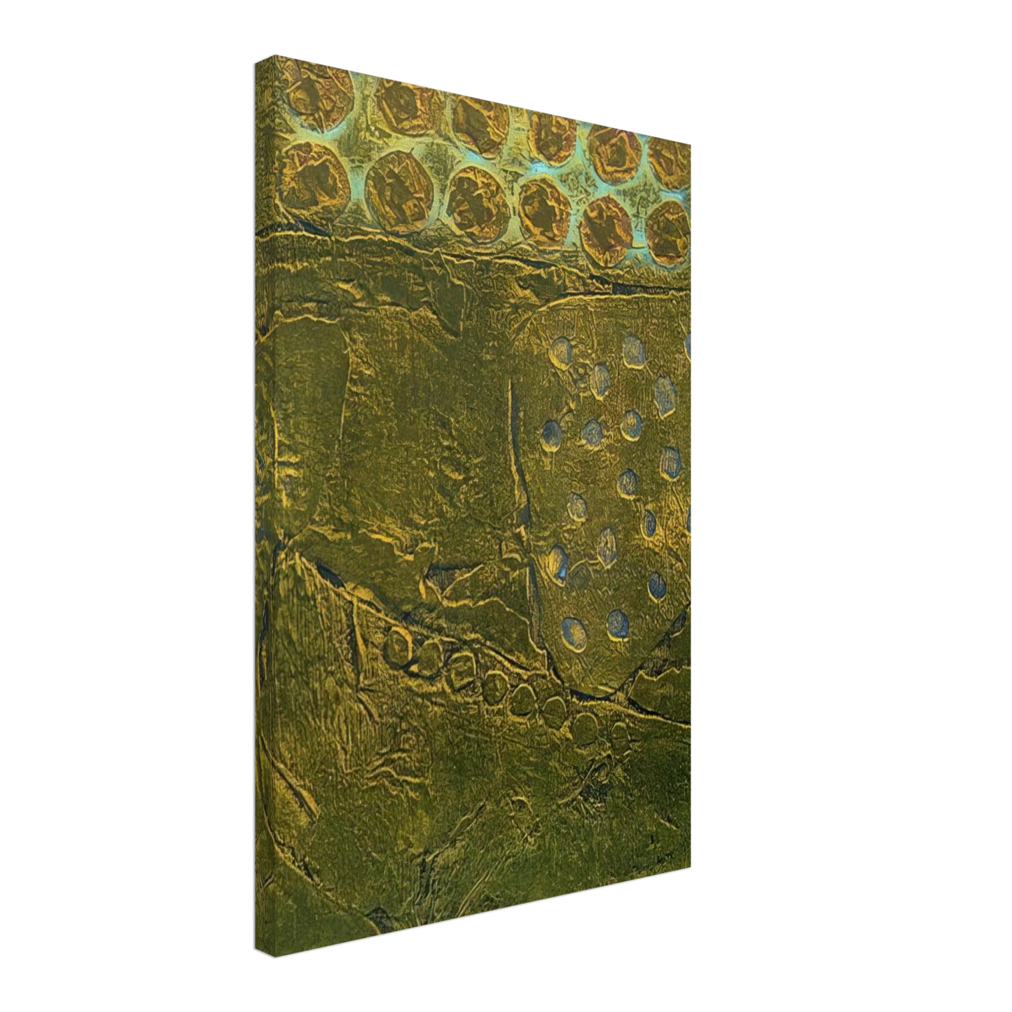 Hiroyuki Tajima - Rhizome - 1969 Canvas - 70x100 cm / 28x40 inches-canvas