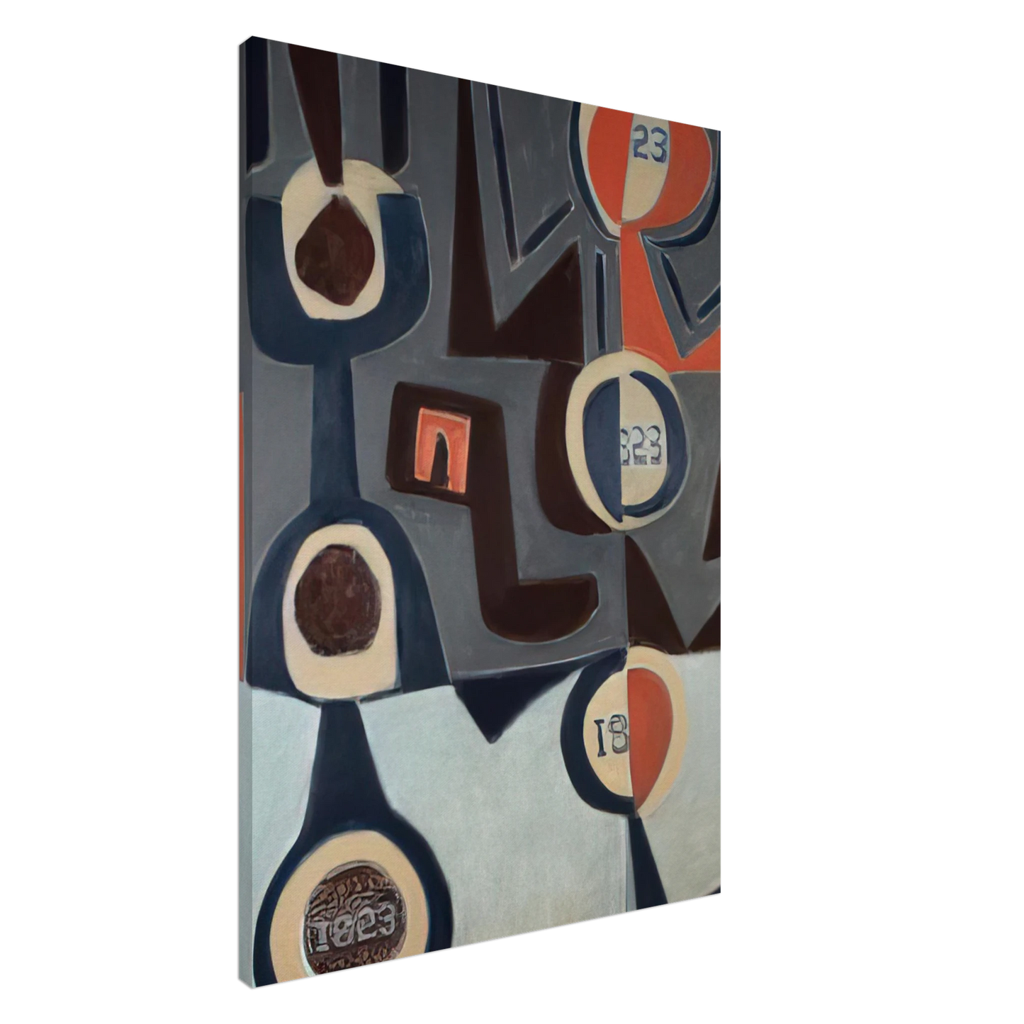 Will Barnet - 1823 - 2008 United States Canvas - 20x30 cm / 8x12 inches-canvas