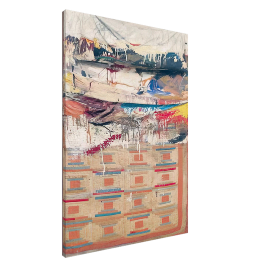 Robert Rauschenberg - BED Canvas - 20x30 cm / 8x12 inches-canvas