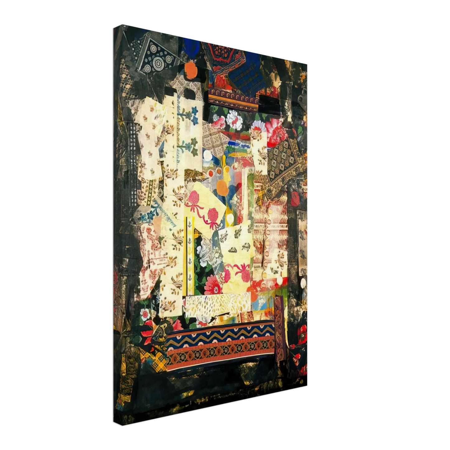 Miriam Schapiro - Window on Montana - PD Pattern and Decoration Canvas - 40x60 cm / 16x24 inches-canvas