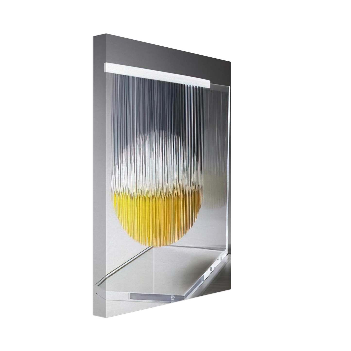 Jesus Rafael Soto - ESFERA THEOSPACIO 1989 Canvas - 70x100 cm / 28x40 inches-canvas