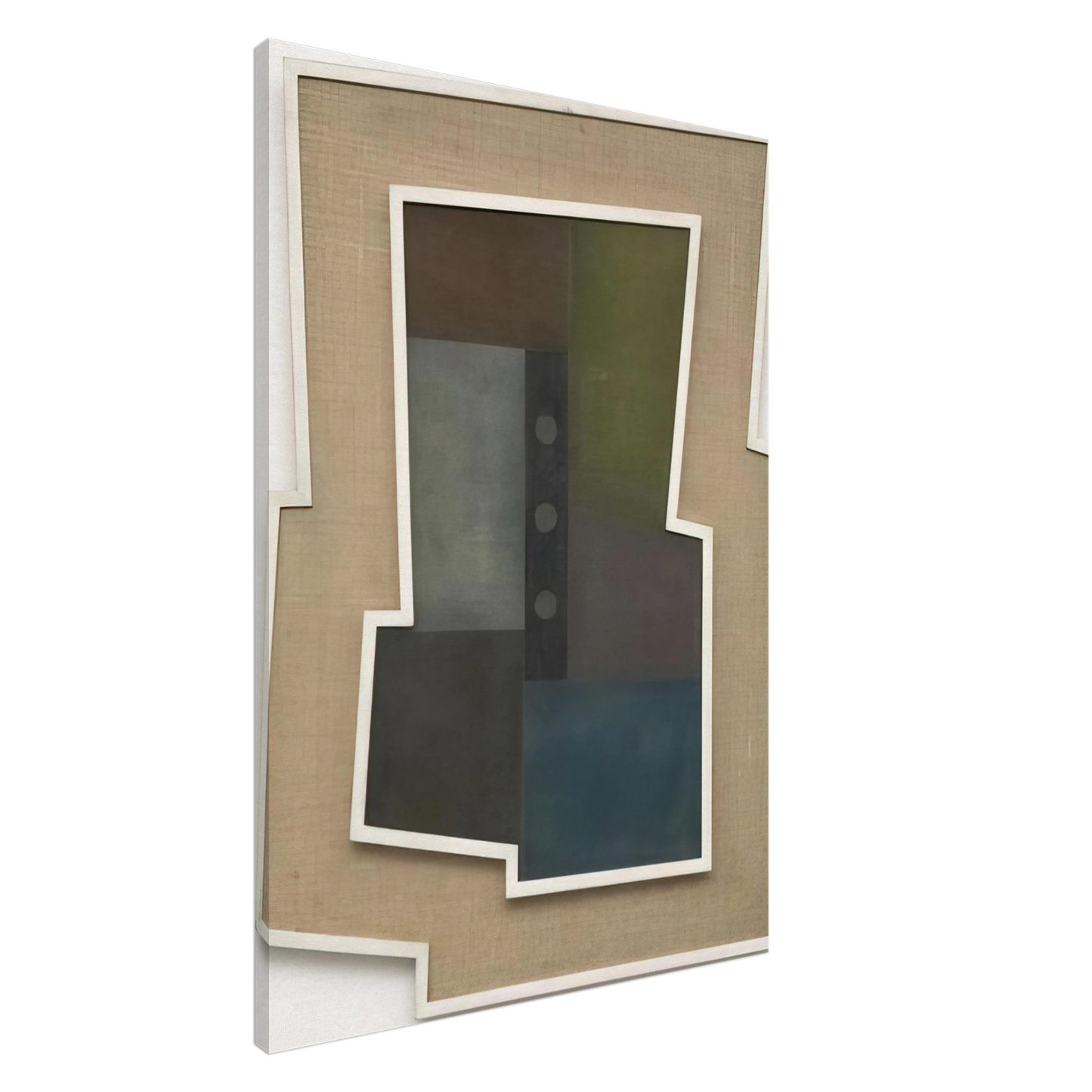 Carmelo Arden Quin - Peinture Madi - 1946 Canvas - 20x30 cm / 8x12 inches-canvas