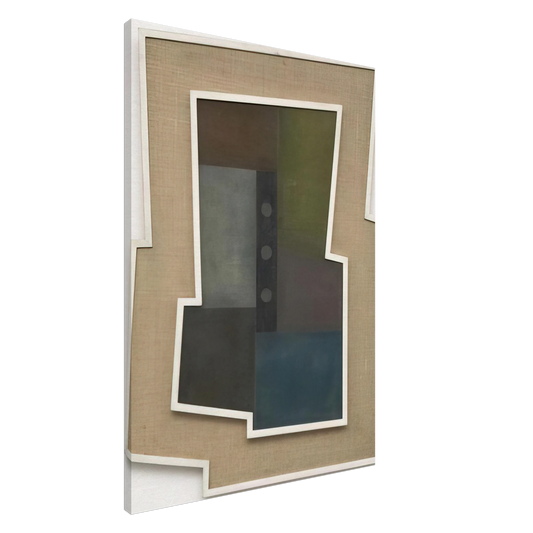 Carmelo Arden Quin - Peinture Madi - 1946 Canvas - 20x30 cm / 8x12 inches-canvas