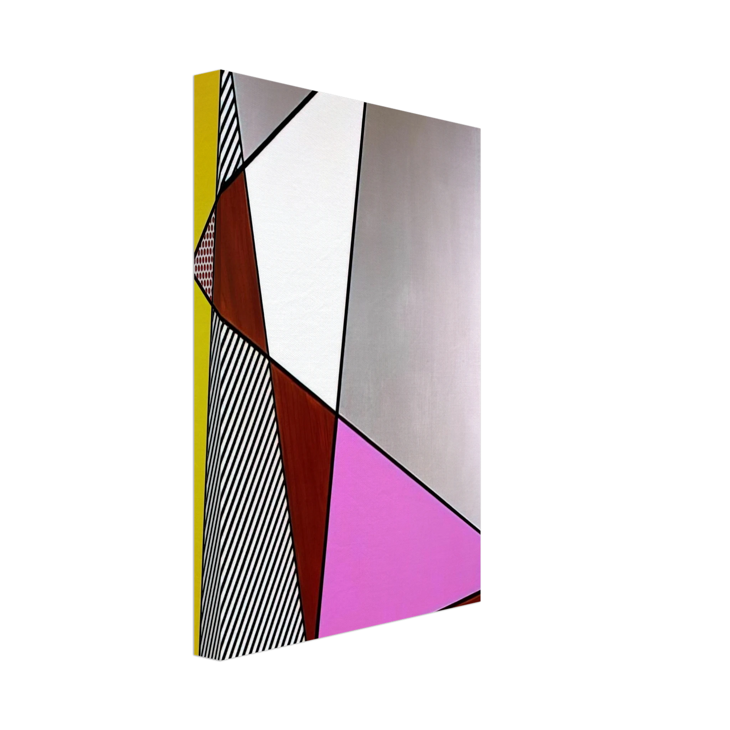 Roy Lichtenstein - IMPERFECT PAINTING 1986 Canvas - 40x60 cm / 16x24 inches-canvas