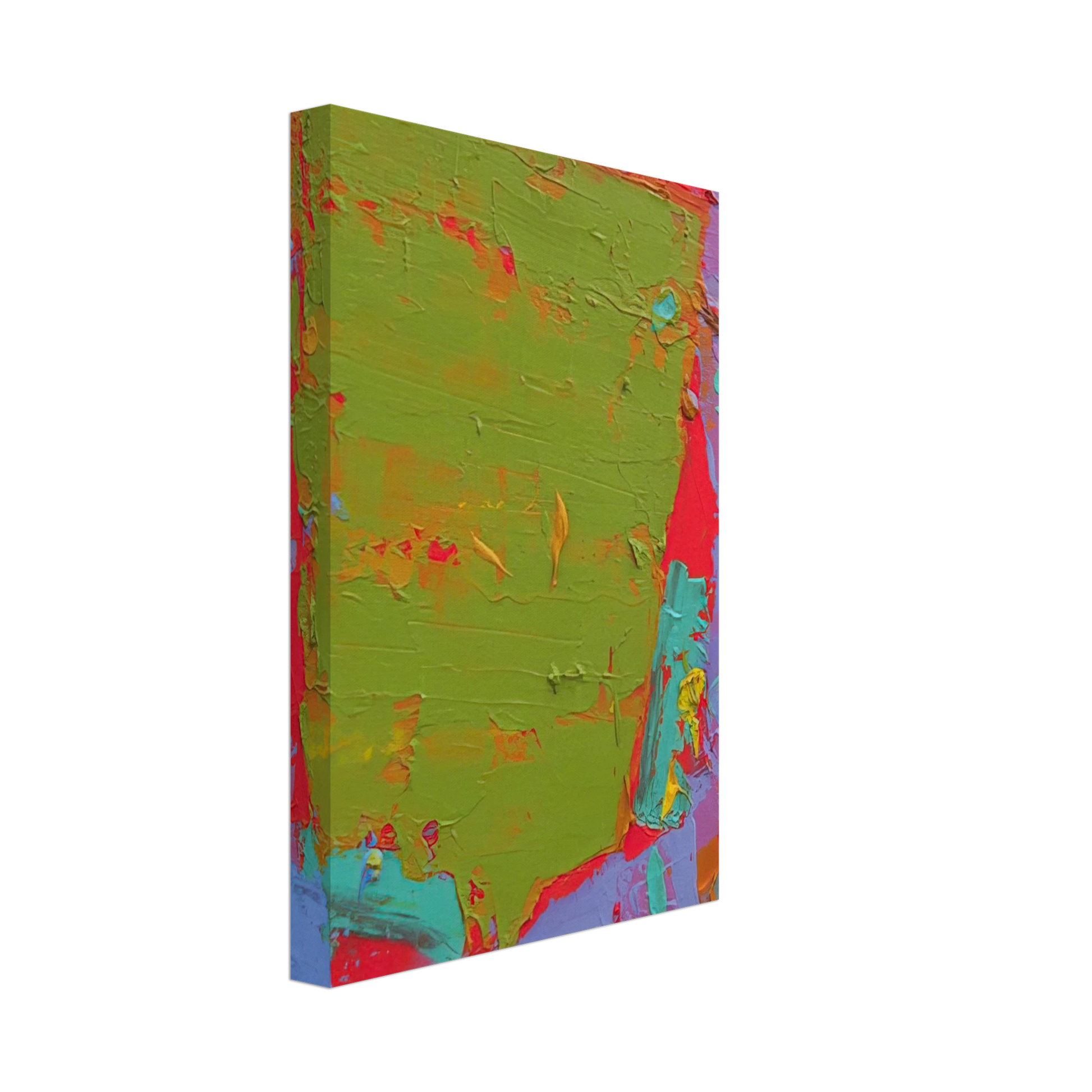 John Hoyland - 21.1.75 - 1975 Canvas - 70x100 cm / 28x40 inches-canvas
