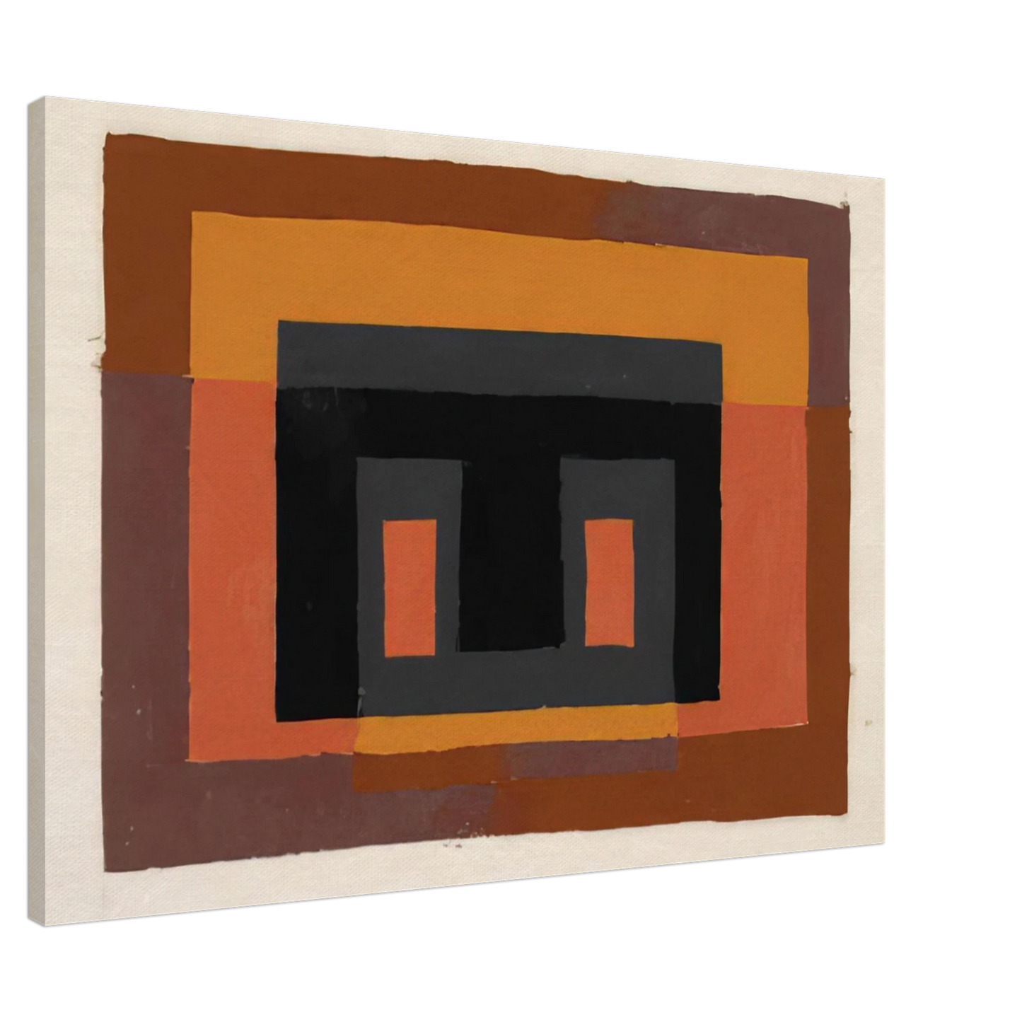 Josef Albers - STUDY FOR VARIANT 1947 Canvas - 20x30 cm / 8x12 inches-canvas