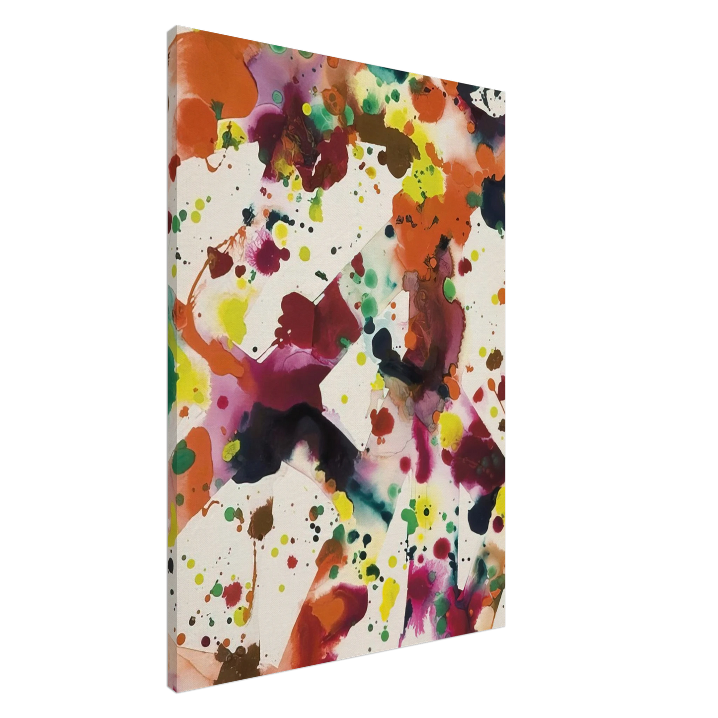 Sam Francis - Untitled  SF72-027  Canvas - 20x30 cm / 8x12 inches-canvas
