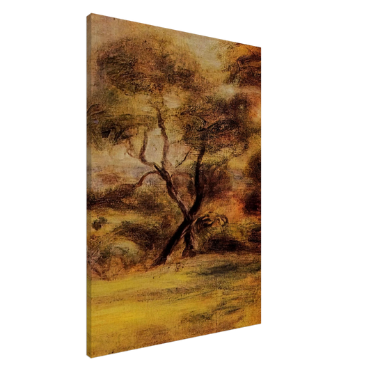 Pierre-Auguste Renoir - A Walk by the Sea Canvas - 20x30 cm / 8x12 inches-canvas