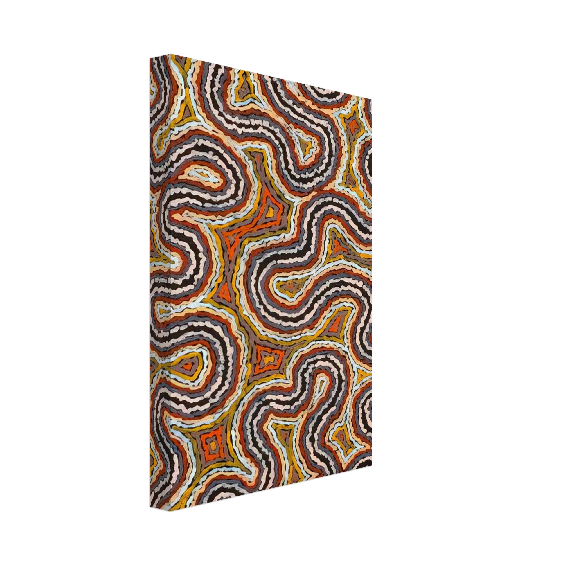 Clifford Possum Tjapaltjarri - Untitled - 1994 Canvas - 70x100 cm / 28x40 inches-canvas