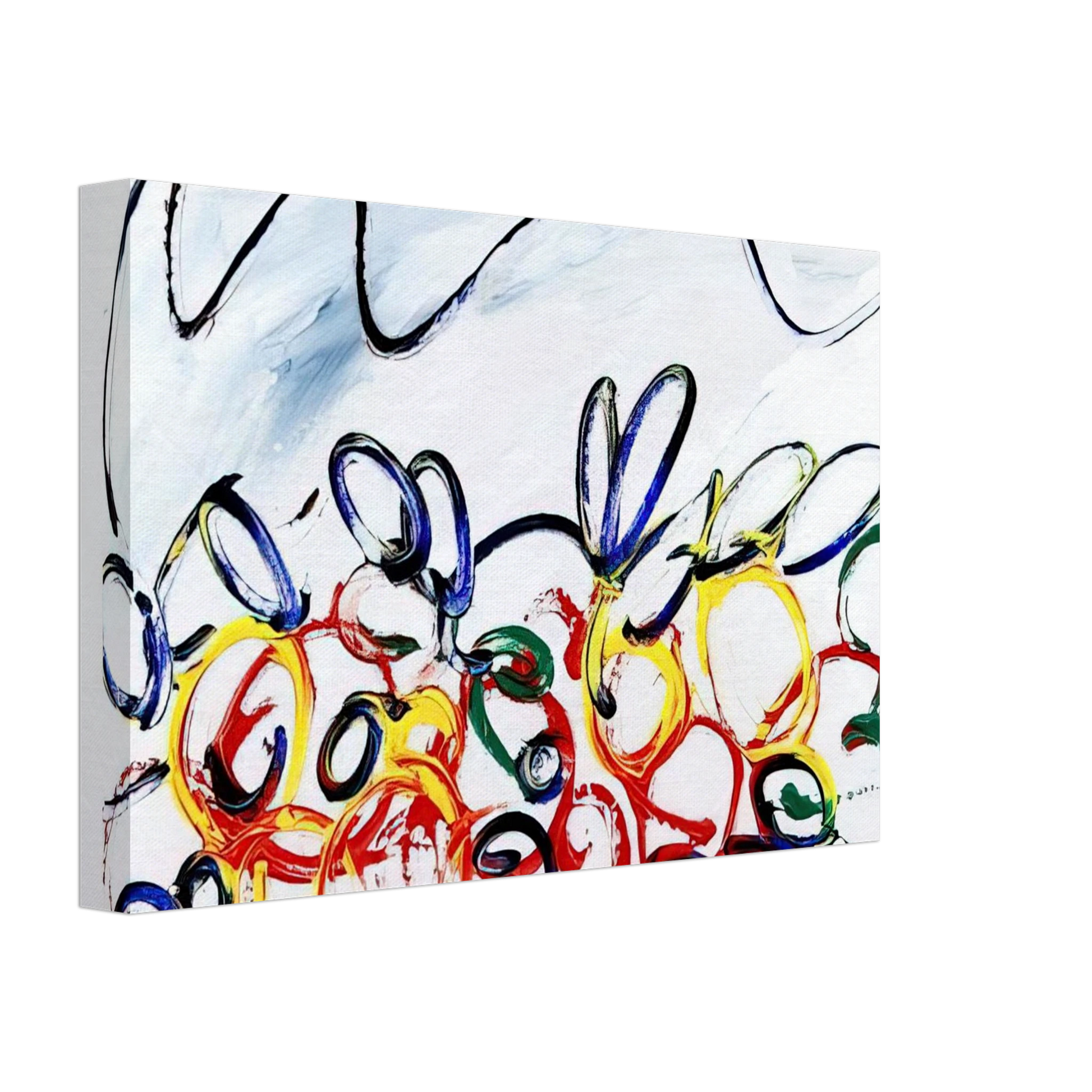 Mario Schifano - Acerbo - 1983 Canvas - 70x100 cm / 28x40 inches-canvas