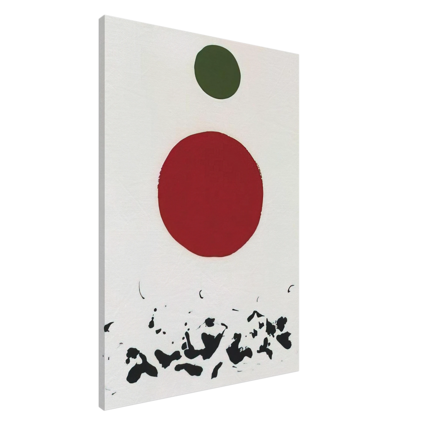 Adolph Gottlieb - Flotsam - 1967 Canvas - 20x30 cm / 8x12 inches-canvas