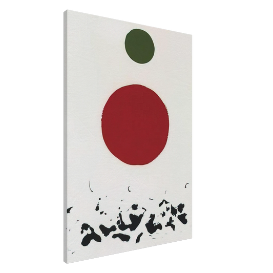 Adolph Gottlieb - Flotsam - 1967 Canvas - 20x30 cm / 8x12 inches-canvas