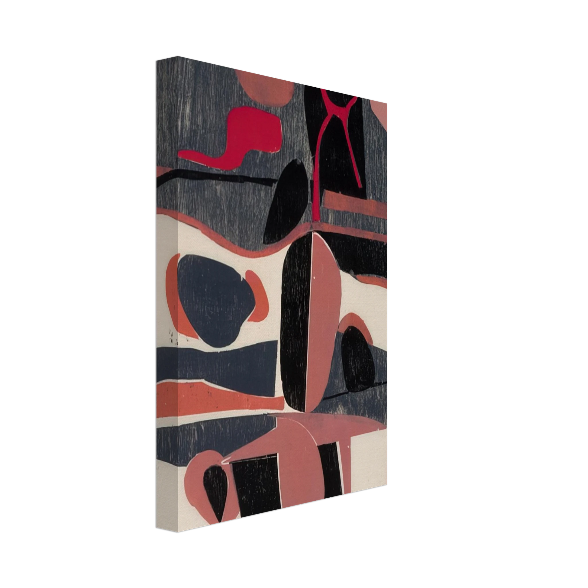 Will Barnet - Province by the Sea - 1959 United States Canvas - 40x60 cm / 16x24 inches-canvas