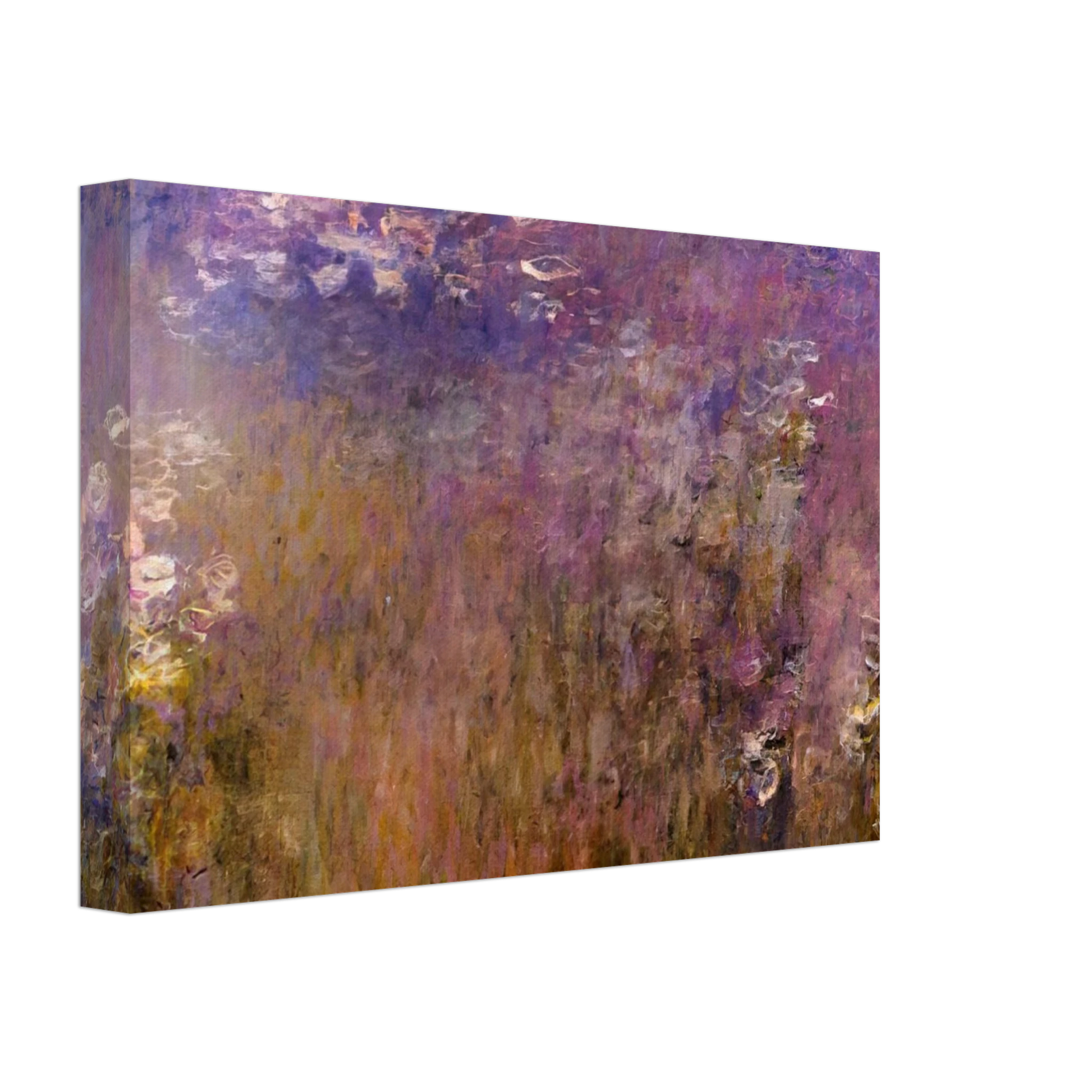 claude monet - Agapanthus center panel Canvas - 70x100 cm / 28x40 inches-canvas
