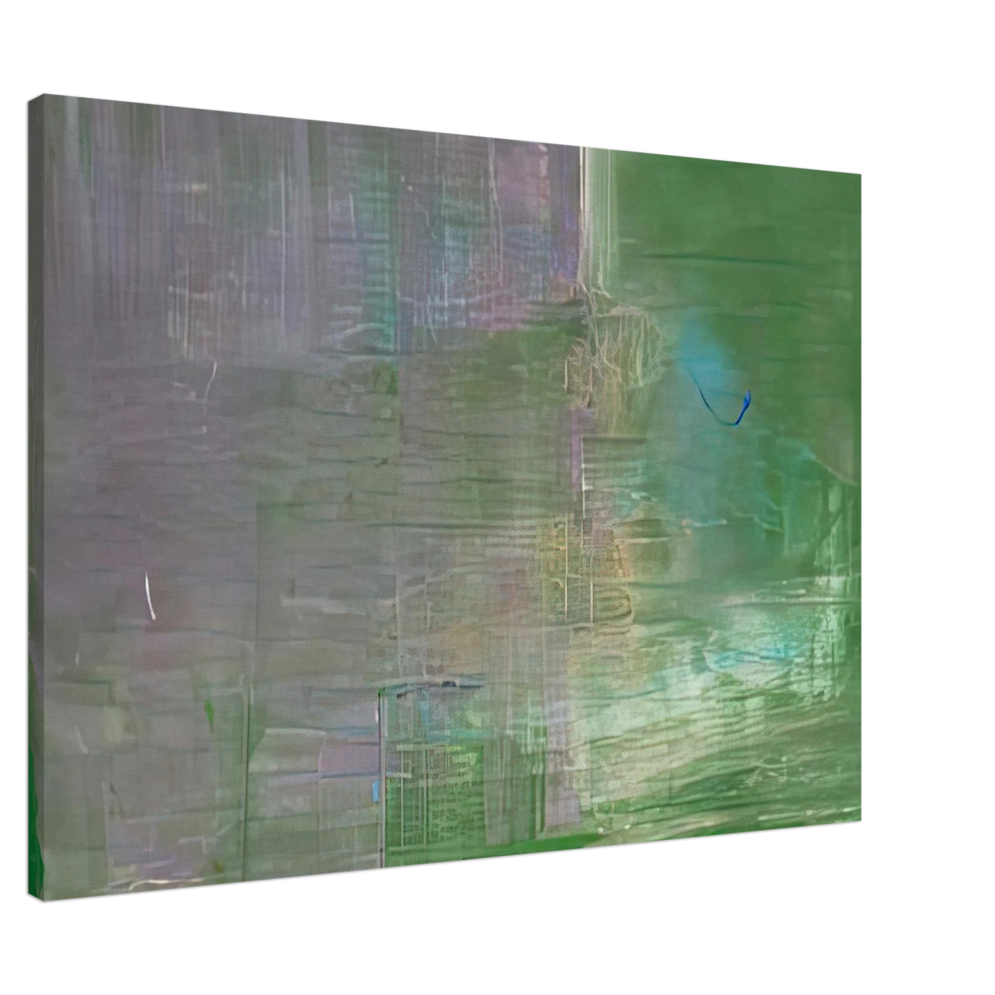 Helen Frankenthaler - Claude's Message, 1976- Canvas - 20x30 cm / 8x12 inches-canvas