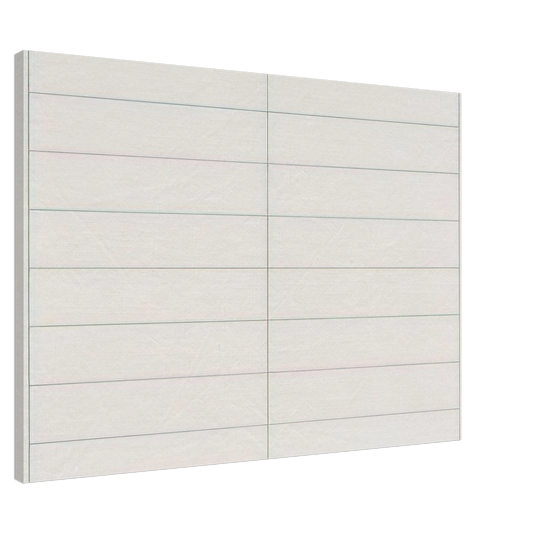 Agnes Martin - On a clear day, #2 Canvas - 20x30 cm / 8x12 inches-canvas