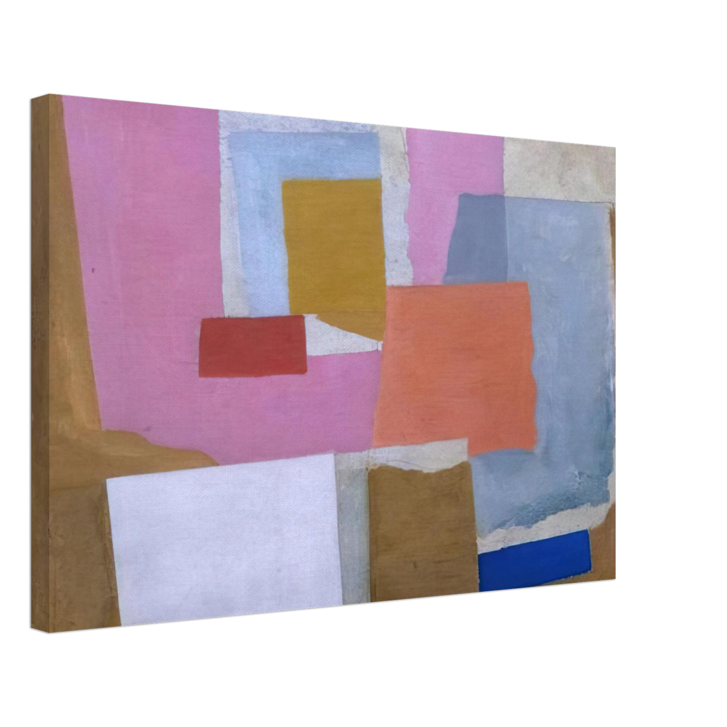 Ben Nicholson - 1924 first abstract painting, Chelsea - 1924 Canvas - 70x100 cm / 28x40 inches-canvas