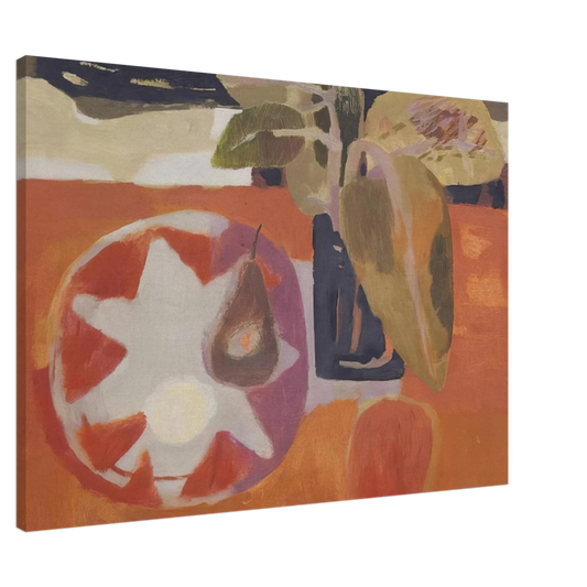 Mary Fedden - Leaves - 1963 Canvas - 20x30 cm / 8x12 inches-canvas