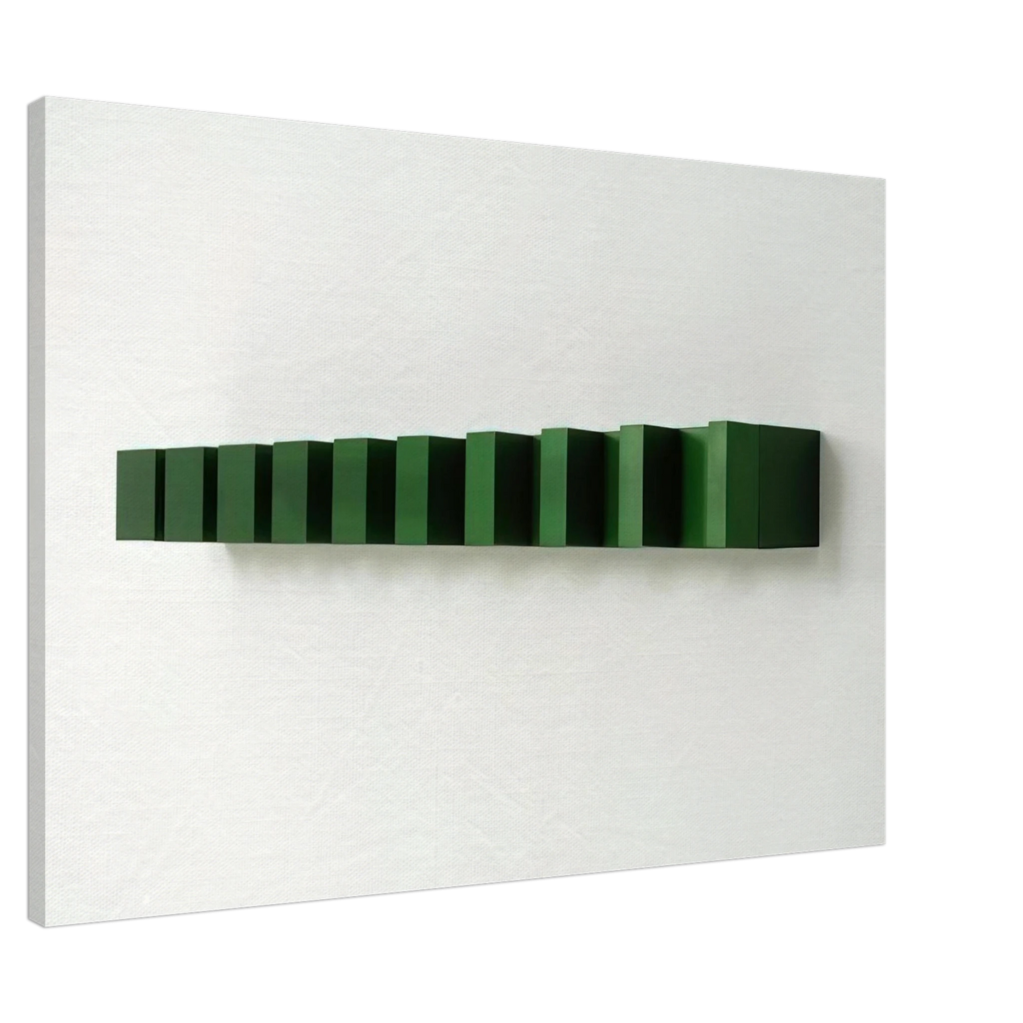 Donald Judd - Untitled Bernstein 74-8 - 1974 Canvas - 20x30 cm / 8x12 inches-canvas