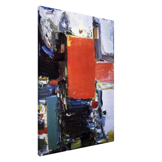 Hans Hofmann - Bird Cage Variation II Canvas - 20x30 cm / 8x12 inches-canvas