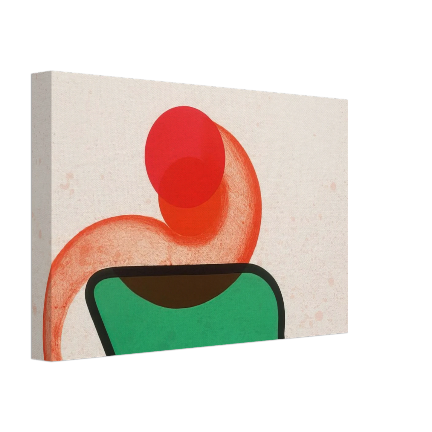 Howard Hodgkin - Bedroom - 1968 Canvas - 40x60 cm / 16x24 inches-canvas