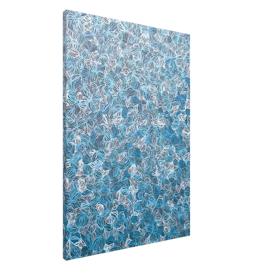 Yayoi Kusama - SEA 2005 Canvas - 20x30 cm / 8x12 inches-canvas