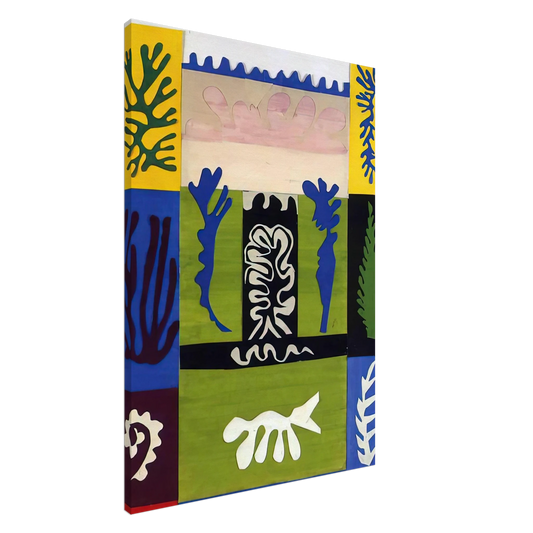 Henri Matisse - CUT OUTS 5 Canvas - 20x30 cm / 8x12 inches-canvas