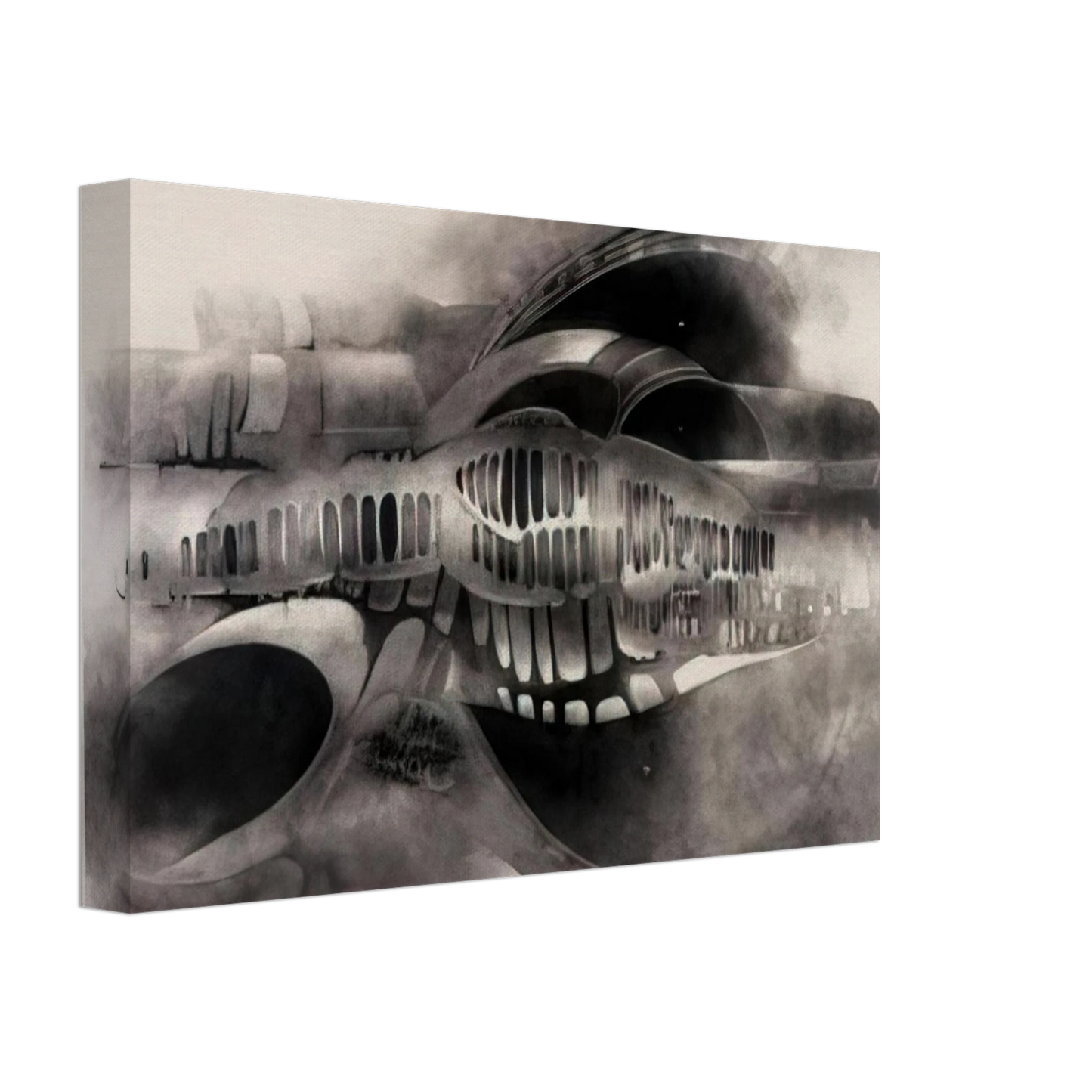 Lee Bontecou - UNTITLED 1966 1 Canvas - 40x60 cm / 16x24 inches-canvas