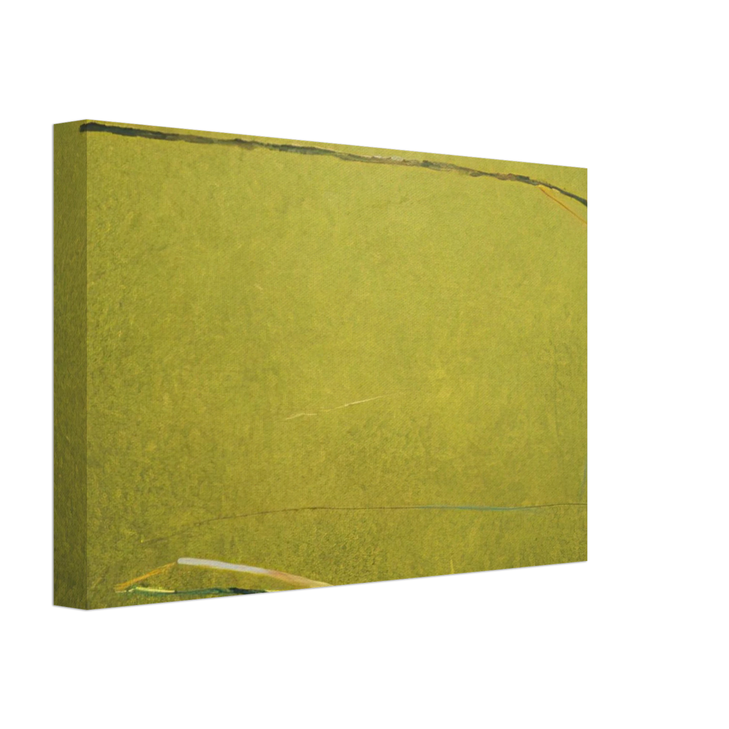 Ronnie Landfield - Green Mountain Man - 1975 Canvas - 70x100 cm / 28x40 inches-canvas