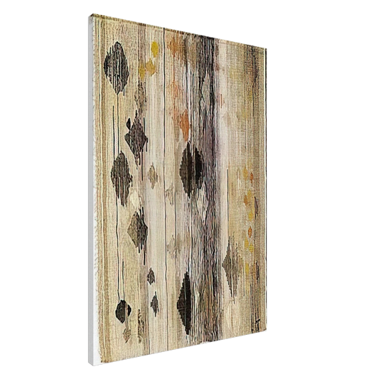 Lenore Tawney - FLOATING SHAPES 1958 Canvas - 20x30 cm / 8x12 inches-canvas