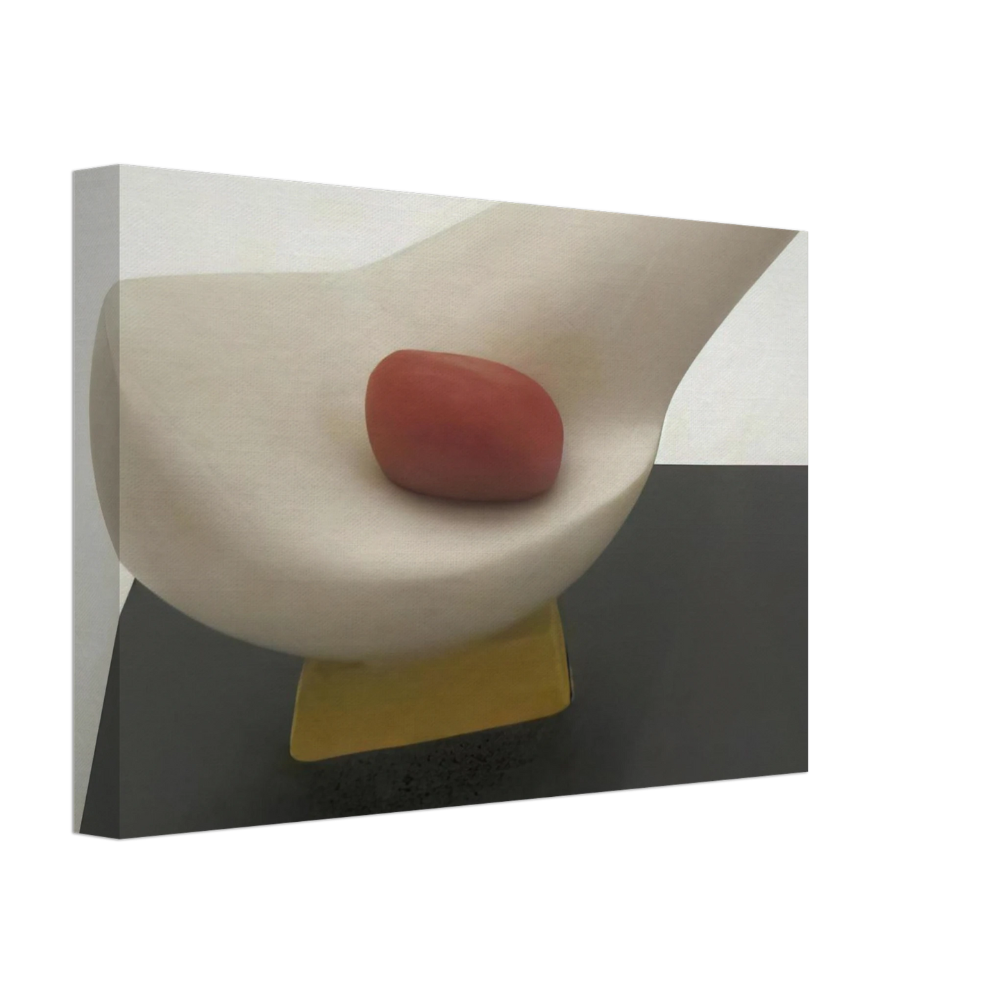 Kurt Schwitters - MOTHER AND EGG 1947 Canvas - 40x60 cm / 16x24 inches-canvas