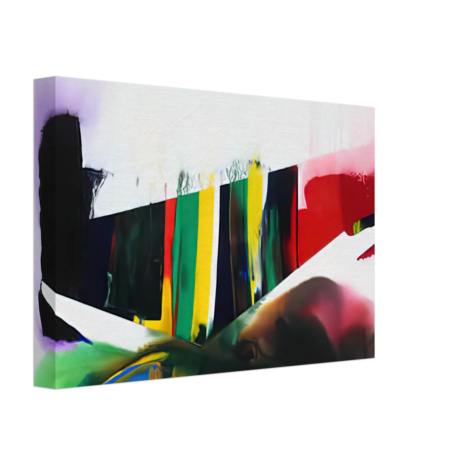 Paul Jenkins - Phenomena Cave of the Prism Winds Year - 1986 Canvas - 40x60 cm / 16x24 inches-canvas