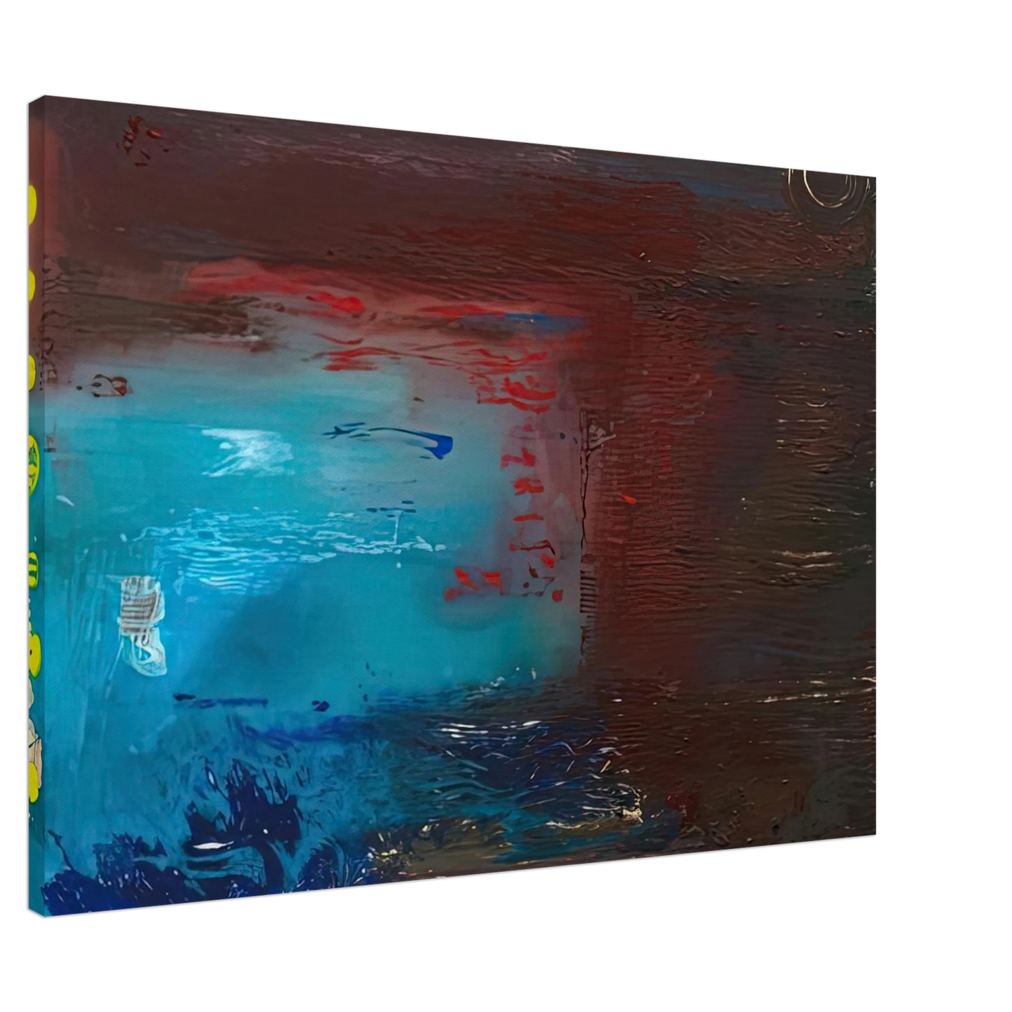 Helen Frankenthaler - Borrowed Dream, 1992- Canvas - 20x30 cm / 8x12 inches-canvas