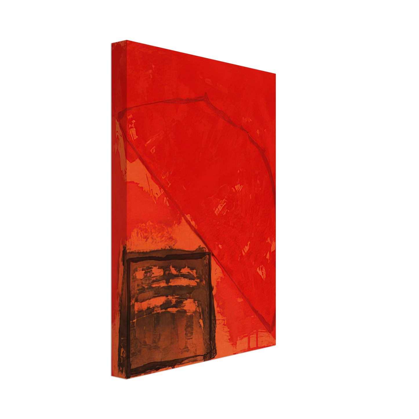 John Hoyland - Trace - 1979 Canvas - 40x60 cm / 16x24 inches-canvas